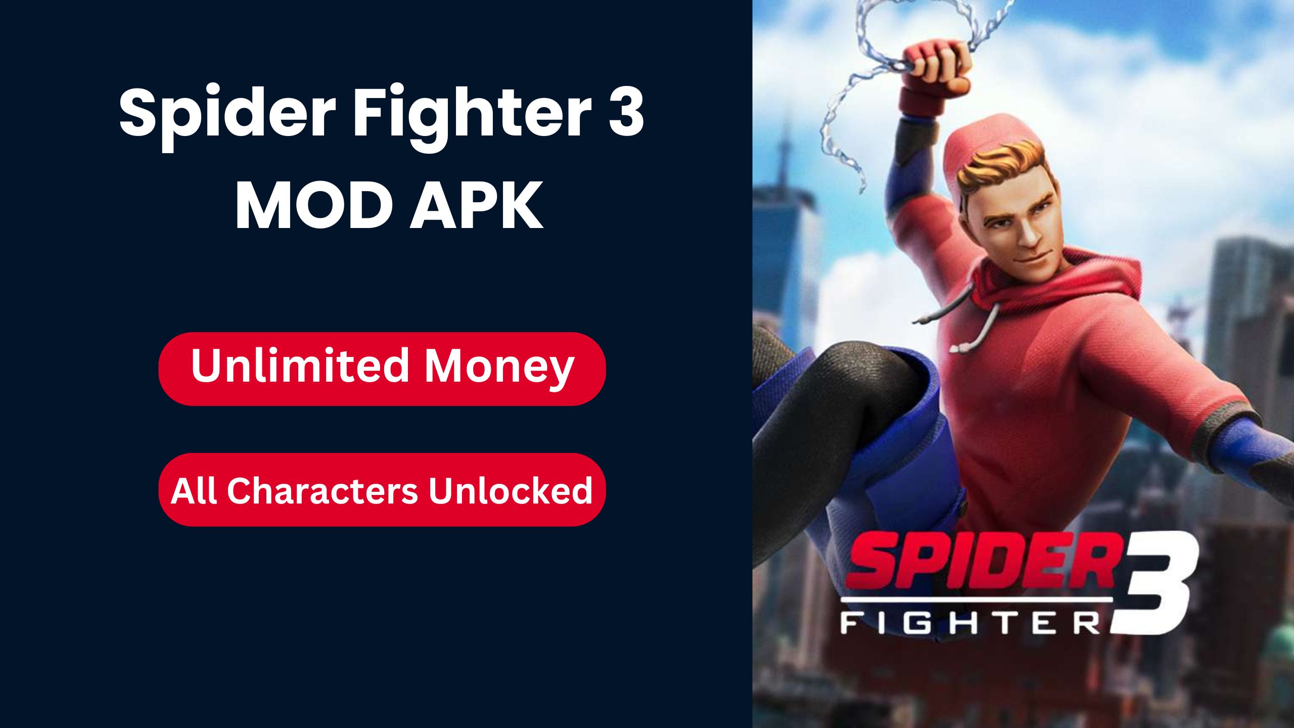 Spider Fighter 3 MOD APK v3.28.35 Unlimited Money